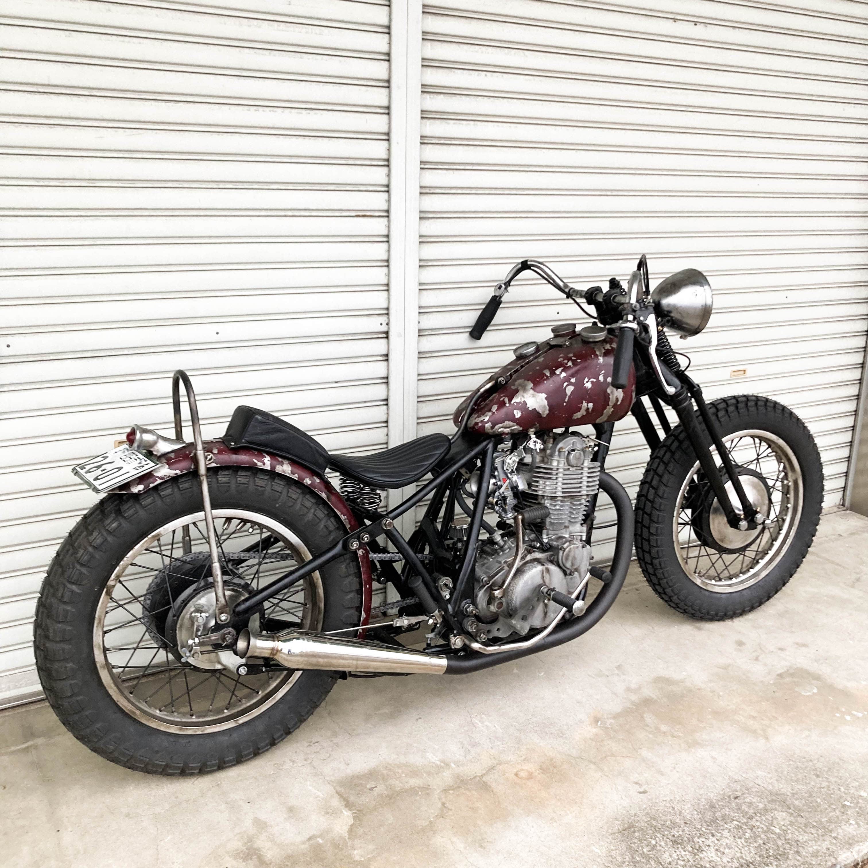 本革 STDソロサドルシート/ピリオンパッドセット / 2％er オフィシャル