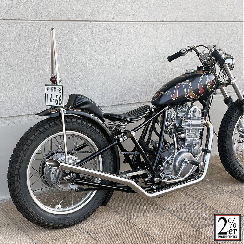 ナロータイプベイツレプリカ ソロシート/ピリオンパッドセット