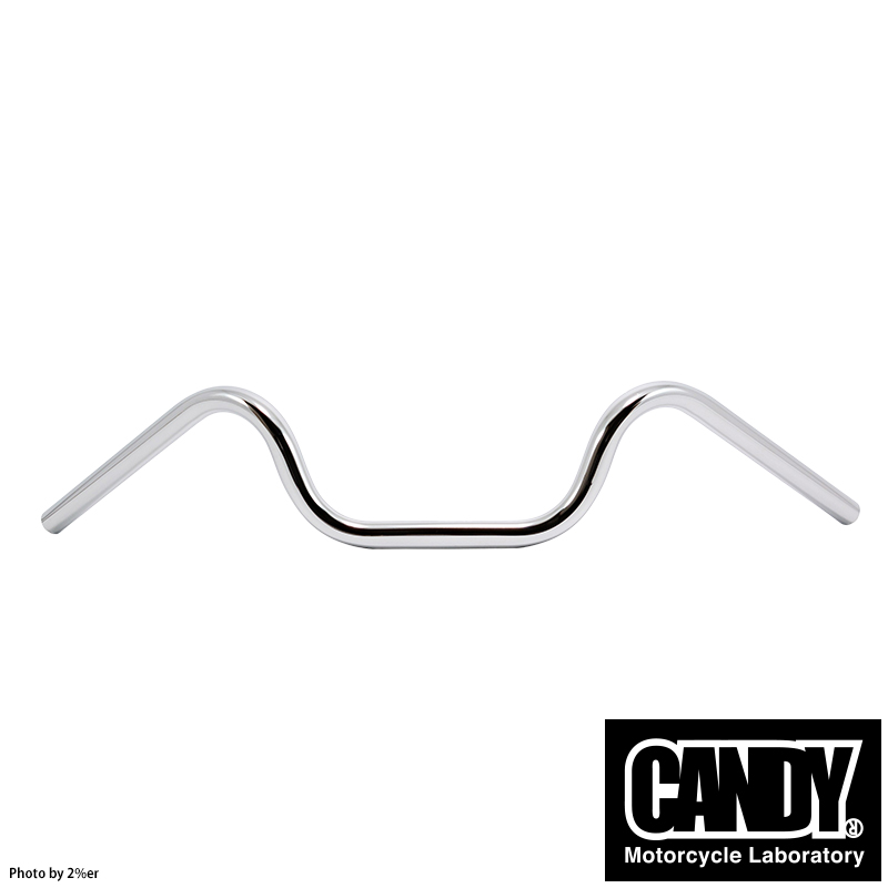 CANDYバーハンドル 7/8インチ（22.2mm）φ クローム / 2％er