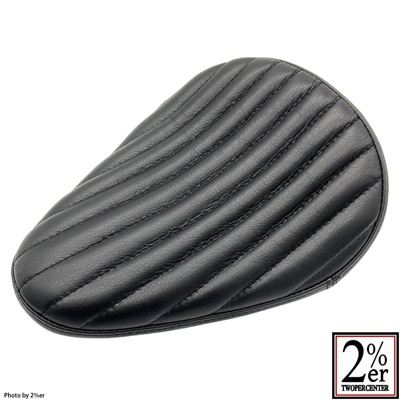 本革STDソロサドルシート ブラック / 2％er オフィシャルWebstore