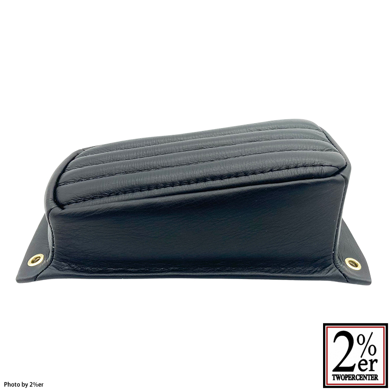 本革 STDソロサドルシート/ピリオンパッドセット / 2％er オフィシャル