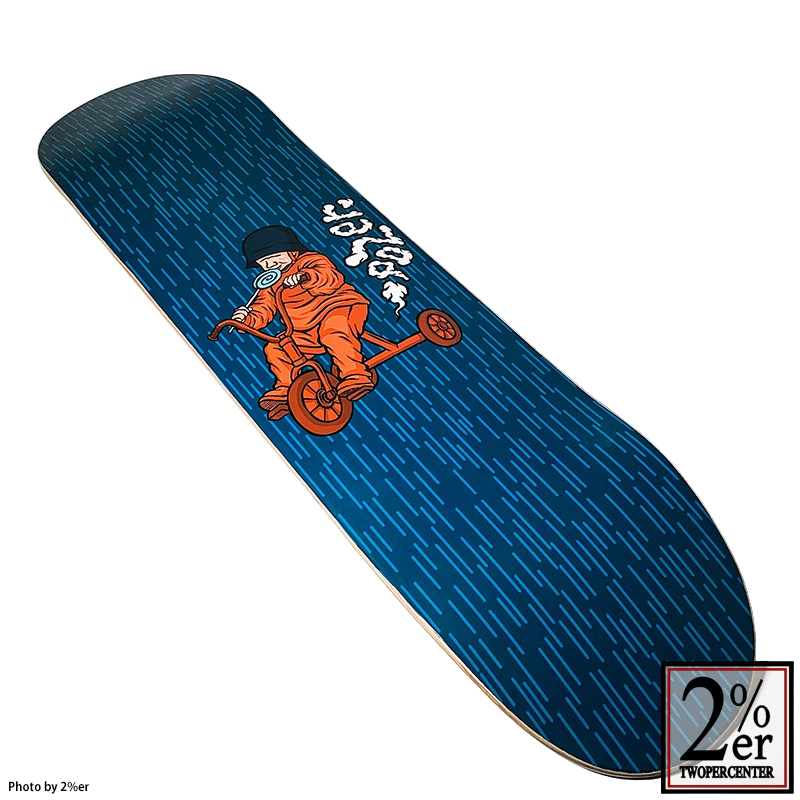 スケートボード デッキ 8インチ Triplewheel SK8 / 2％er オフィシャル