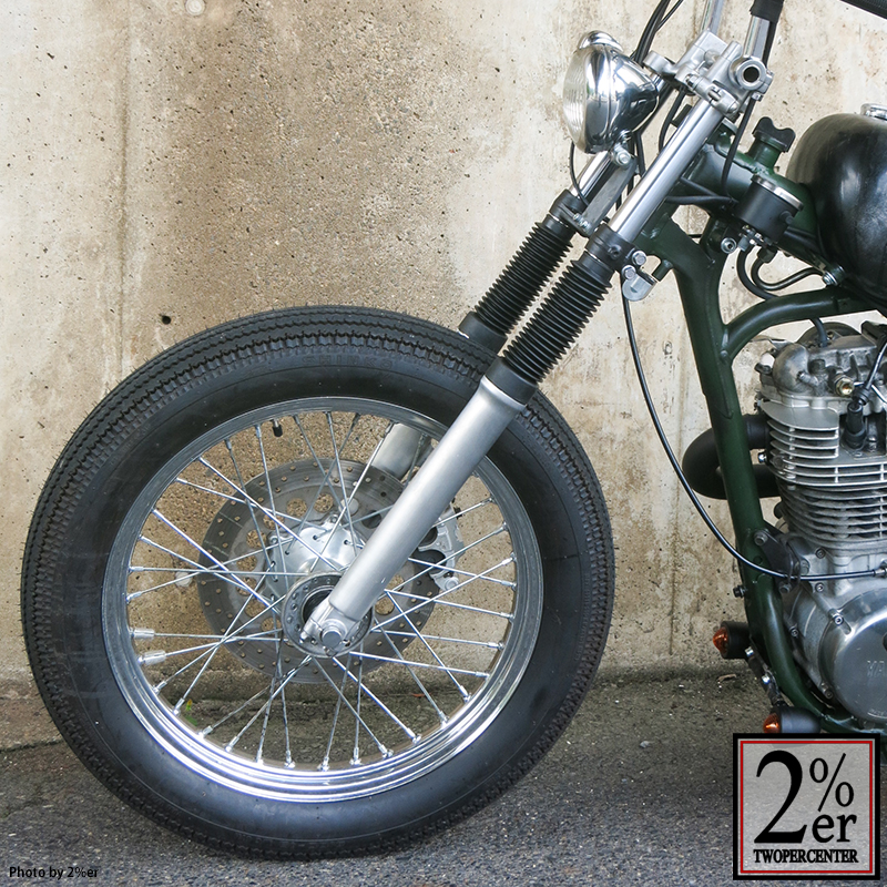 フロント19インチキット SR400 `01～ディスクブレーキ車用 / 2％er