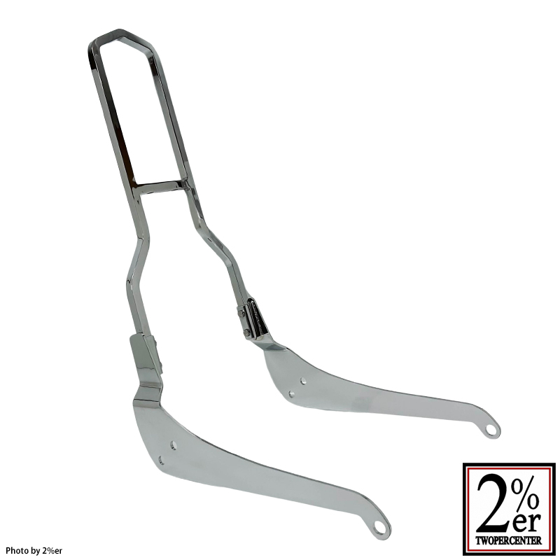 SR400/500 シッシーバー STDプレート ノーマルシート対応 / 2％er