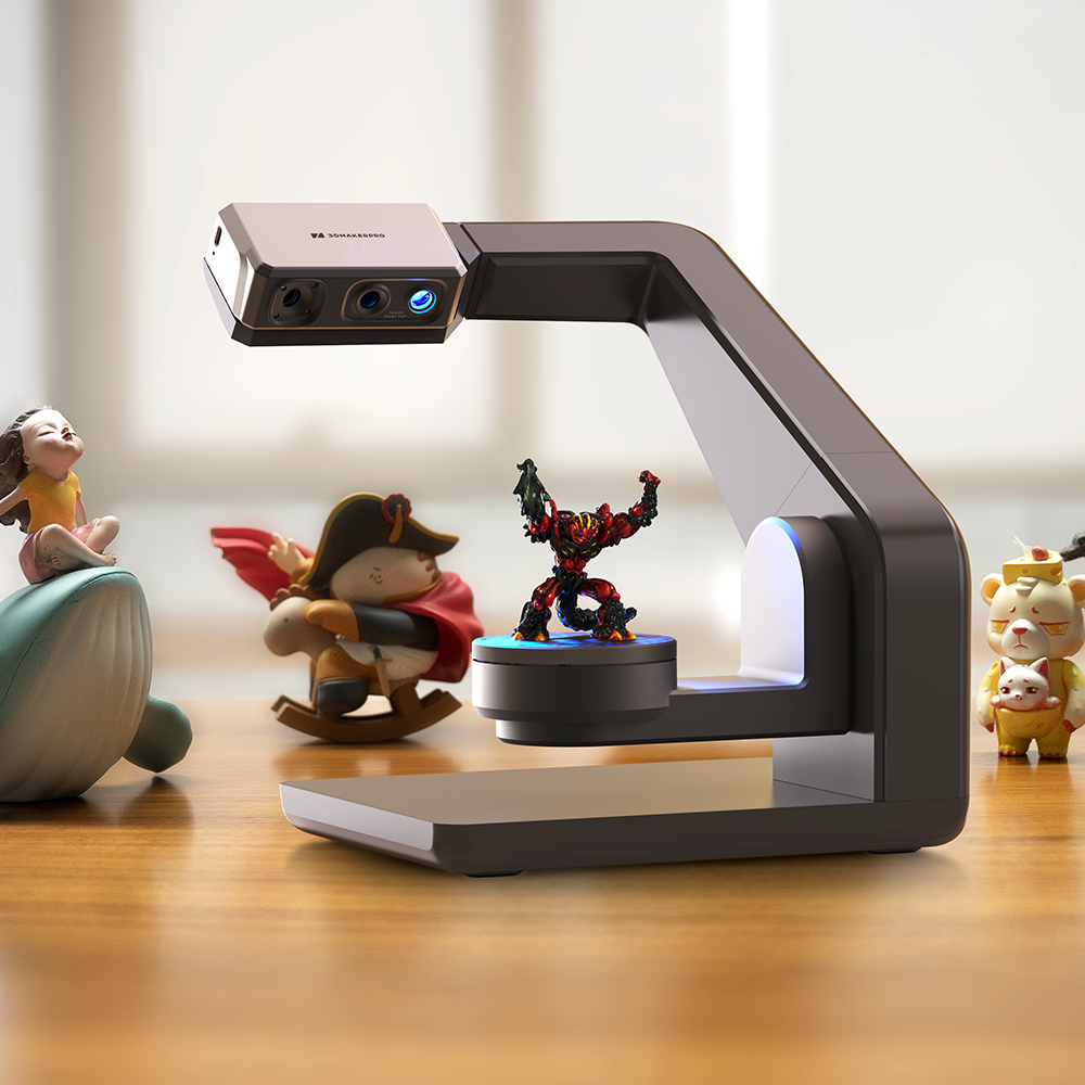 Seal 3D Scanner - Ultra-Fine Detail for Small Objects | 3DMakerpro