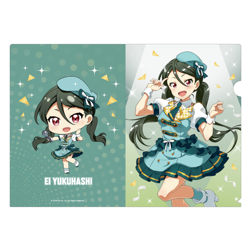 ジョイポリス ホロマッチ 桃鈴ねね A5クリアファイル ボイスカード未