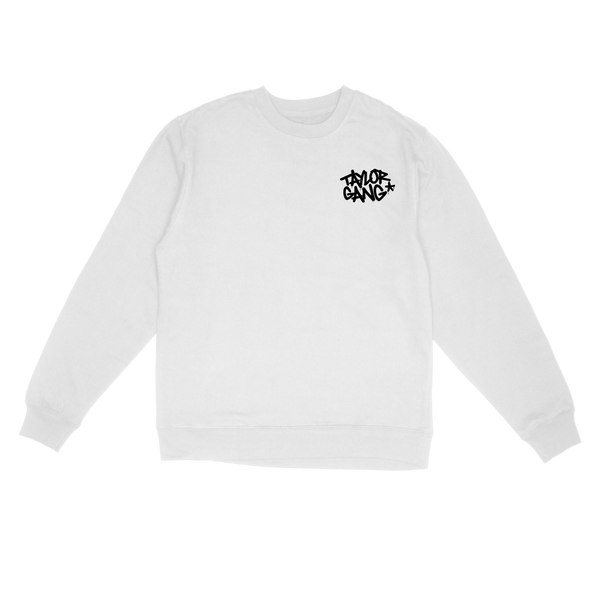 TaylorGangWhiteTeamCrewneck_gr