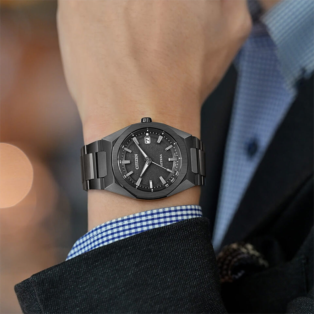 シチズン ATTESA ACT Line ブラックチタンシリーズ エコドライブ