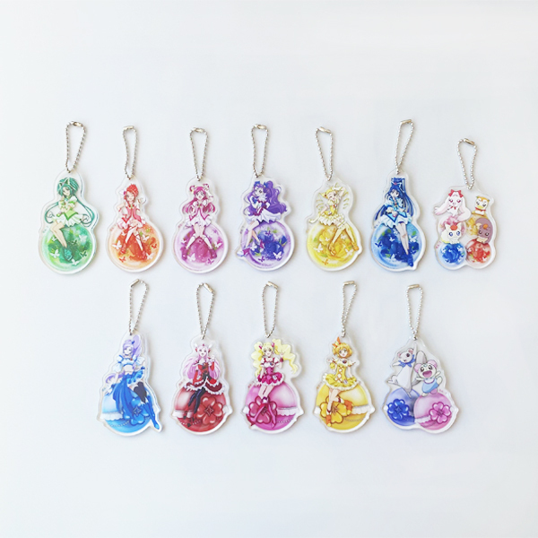プリキュアオールスターズ】ランダムオーナメントキーホルダー vol.2