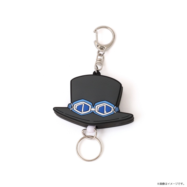 ワンピース】帽子型ラバーリールキーホルダー サボ: 雑貨｜東映