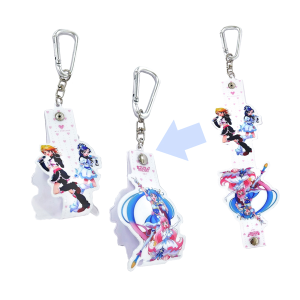 全プリキュア 20th Anniversary LIVE！】アクリルブロックキーホルダー