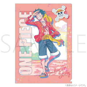 ワンピース】レトロポップカラー ホログラムリングノート ルフィ