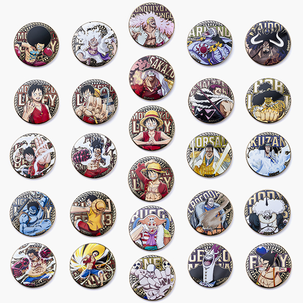 ワンピース オールフェイスバッジ クリケット ワンピース オール