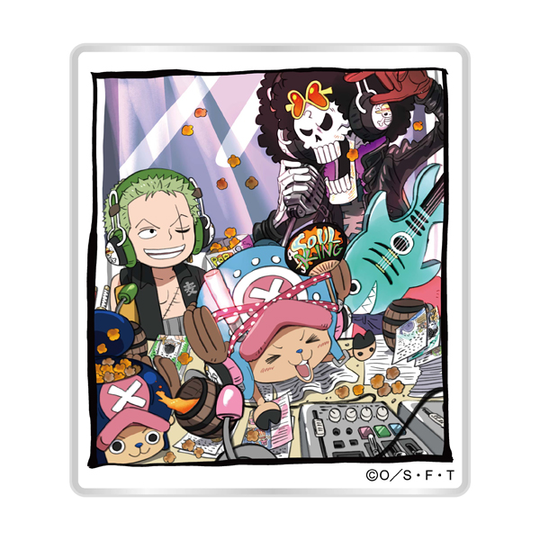 ワンピース】麦わらスペース トレーディングアクリルマグネット Vol.2