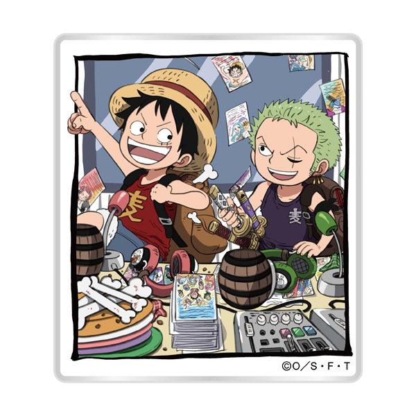 ワンピース】麦わらスペース トレーディングアクリルマグネット Vol.2