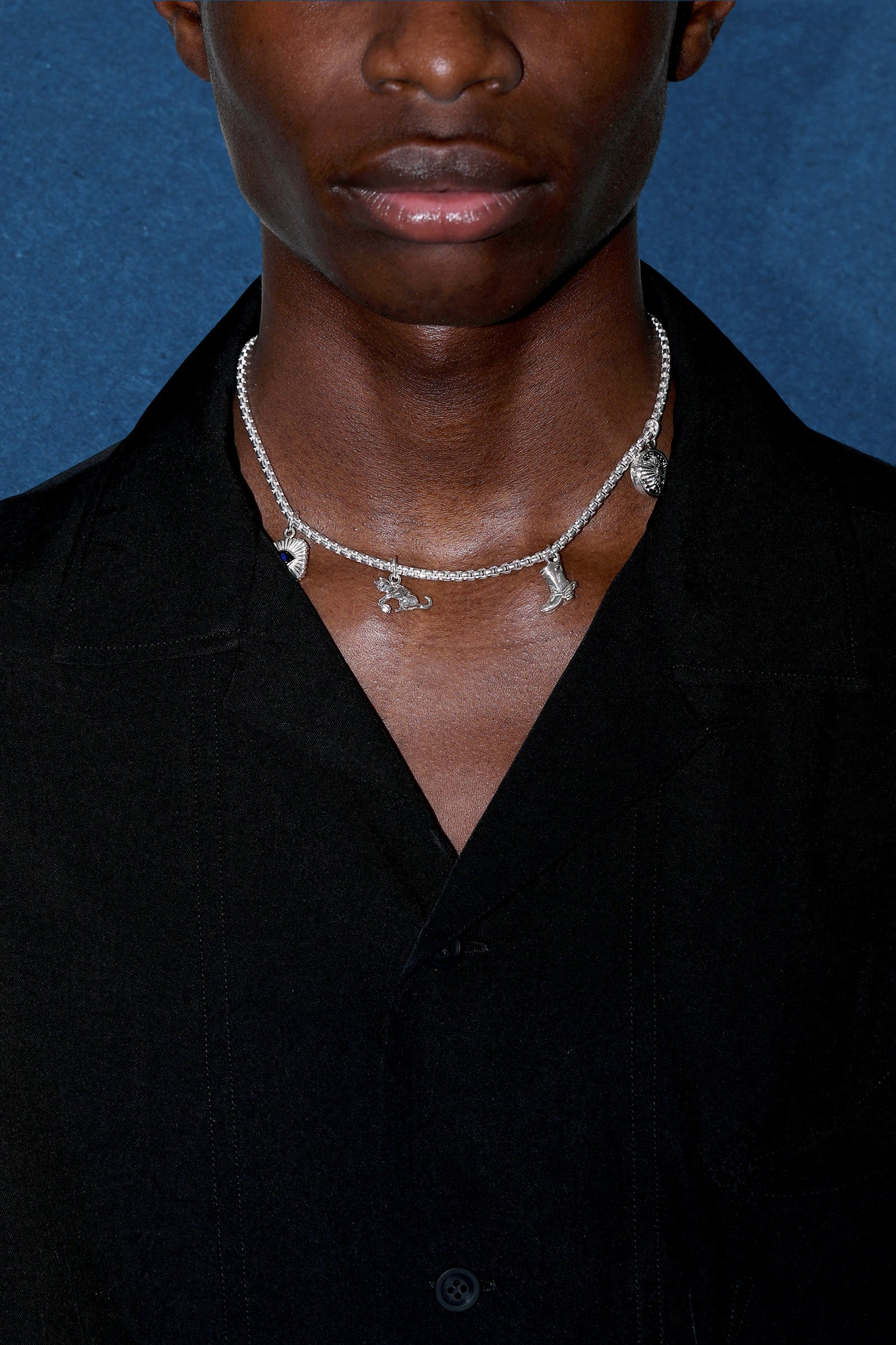 MOTIF NECKLACE SILVER – TOGA ONLINE STORE