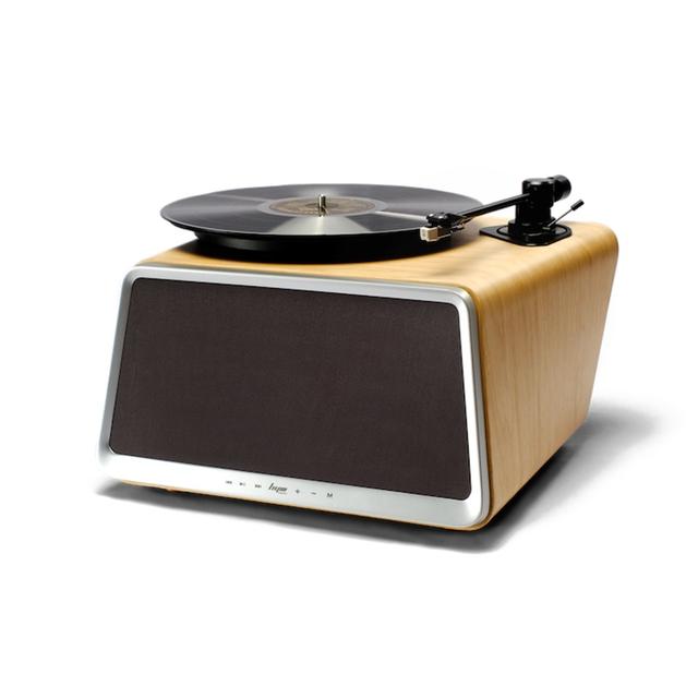 HYM SEED(シード) スピーカー内蔵型レコードプレーヤー H1-SEC01-O OAK