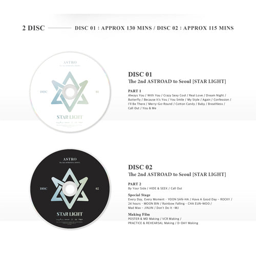 ASTRO / ASTRO The 2nd ASTROAD to Seoul [STAR LIGHT]【輸入盤】【Blu