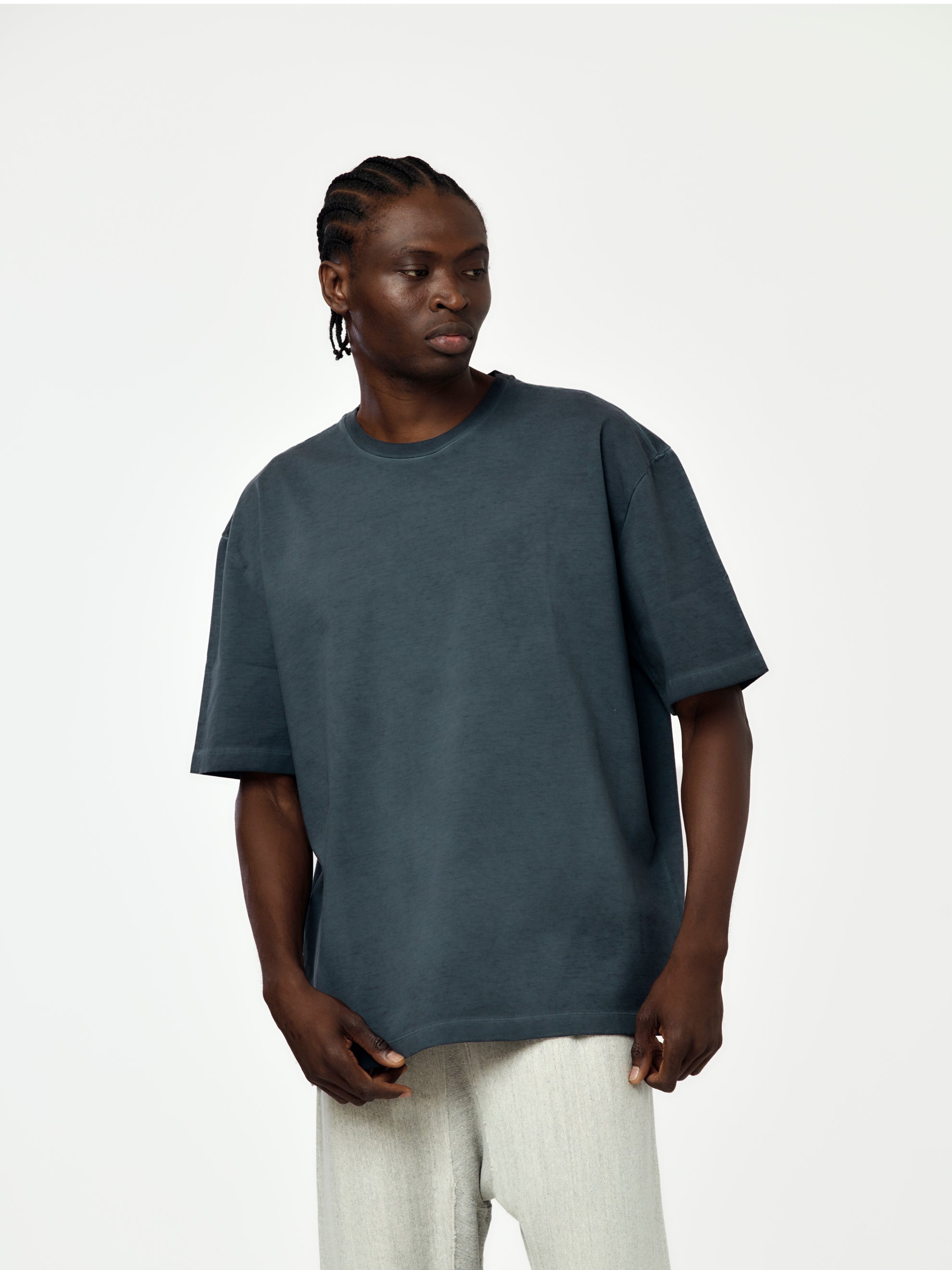 Maison Margiela Heavy Jersey T-Shirt (Anthracite) - UNION LOS ANGELES