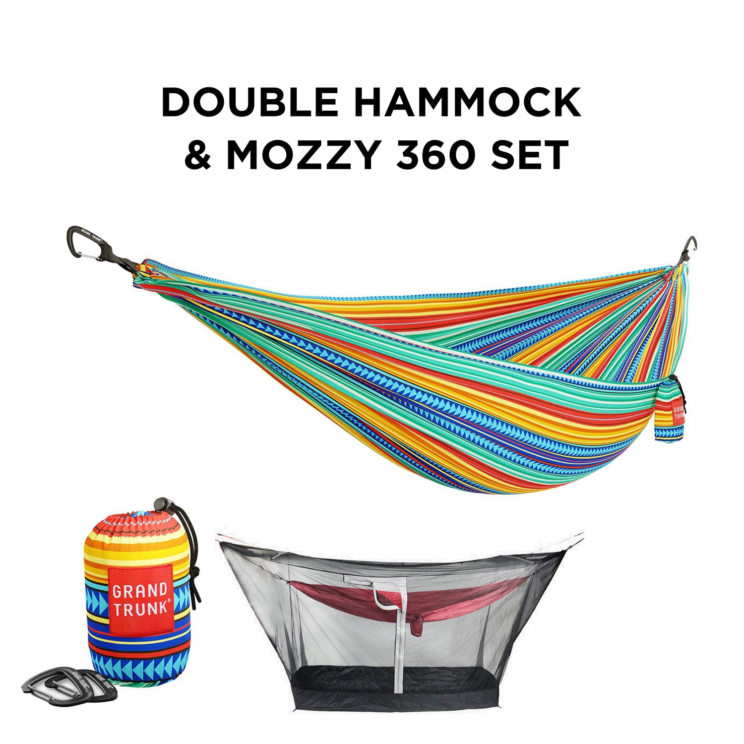 GRAND TRUNK DOUBLE HAMMOCK & MOZZY 360 SET / グランドトランク