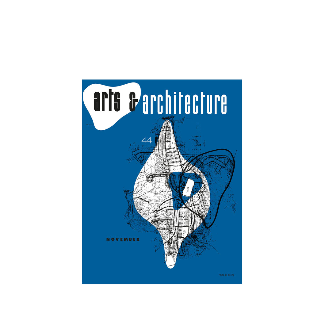 ポスター イームズ カバー プリント Arts & Architecture, Nov 1944