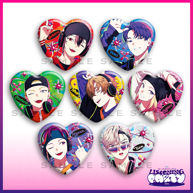 ビバレン XlamV イッセイ 缶バッジ リスパ ビバレン リスパ 缶バッジ