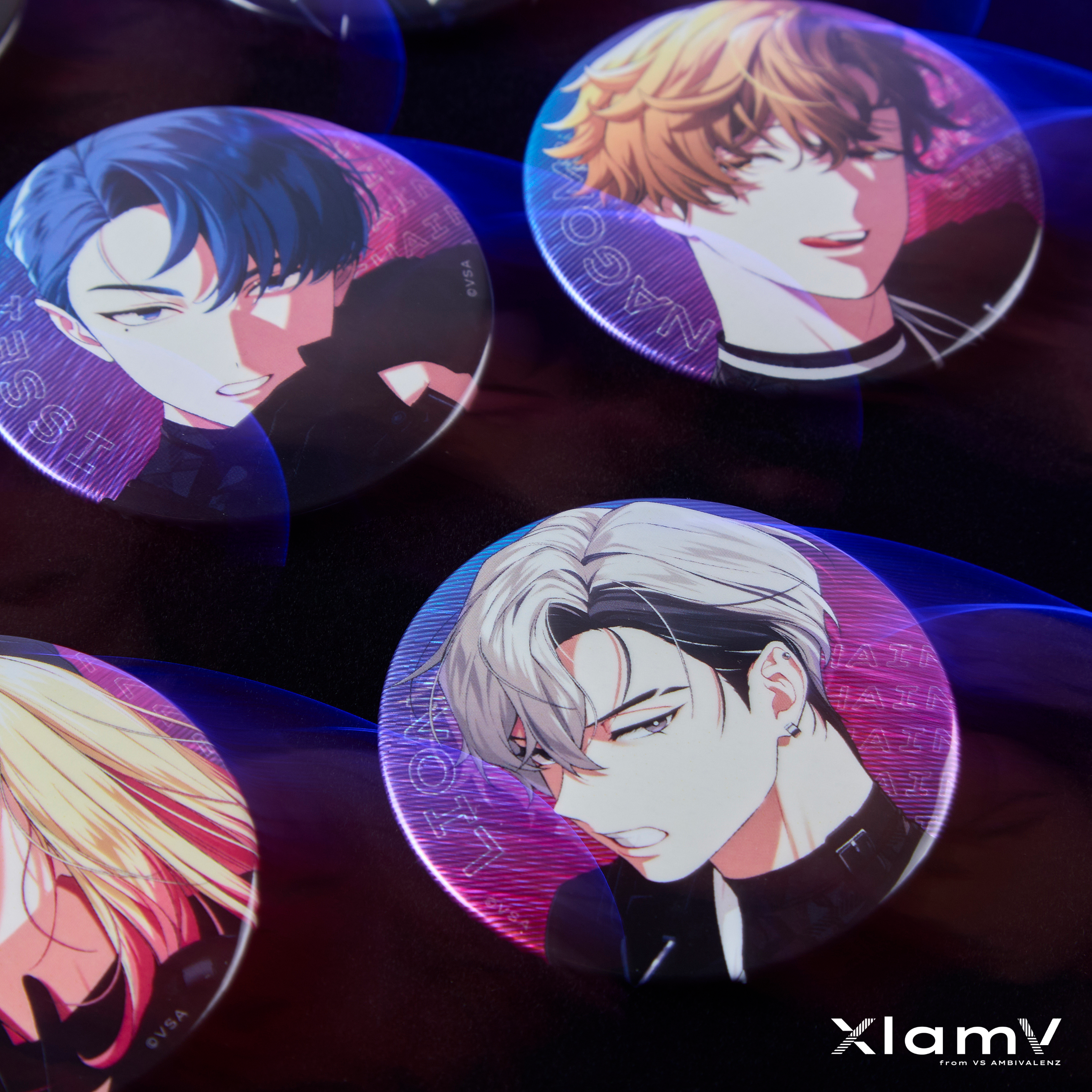 XlamV トレーディングホロ缶バッジ～The Chain～ | VS AMBIVALENZ