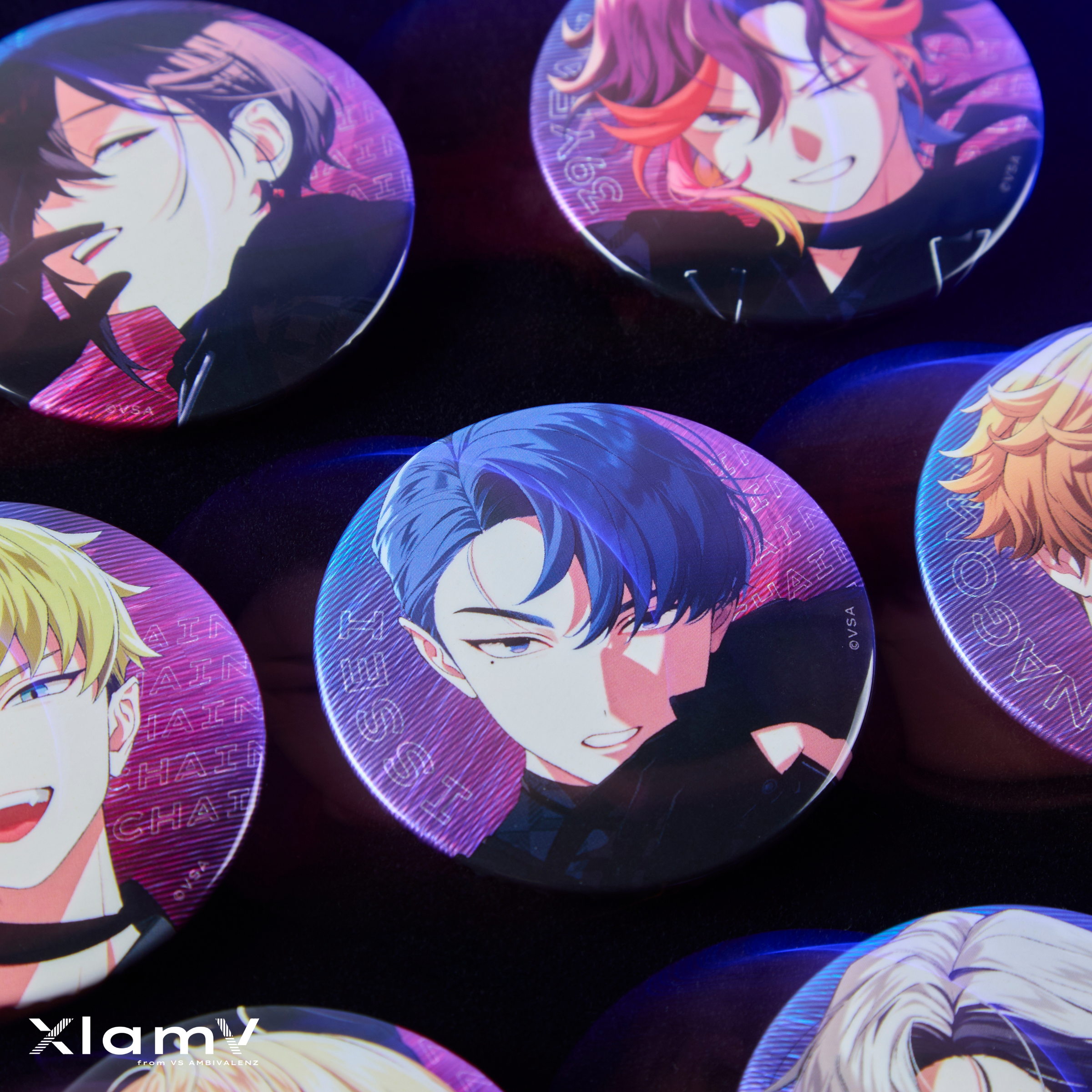 XlamV トレーディングホロ缶バッジ～The Chain～ | VS AMBIVALENZ