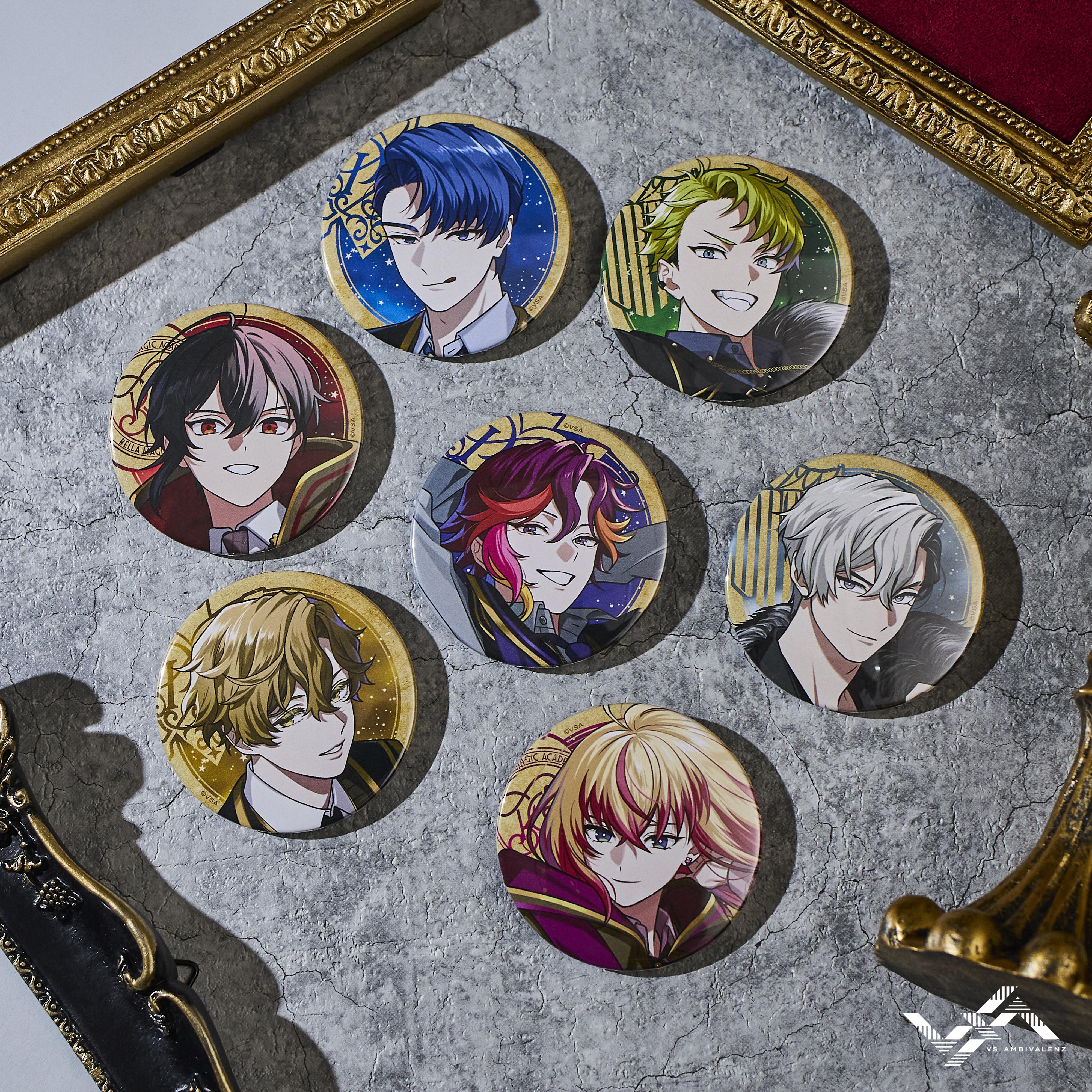 ビバレン魔法学園】XlamV トレーディング缶バッジ | VS AMBIVALENZ