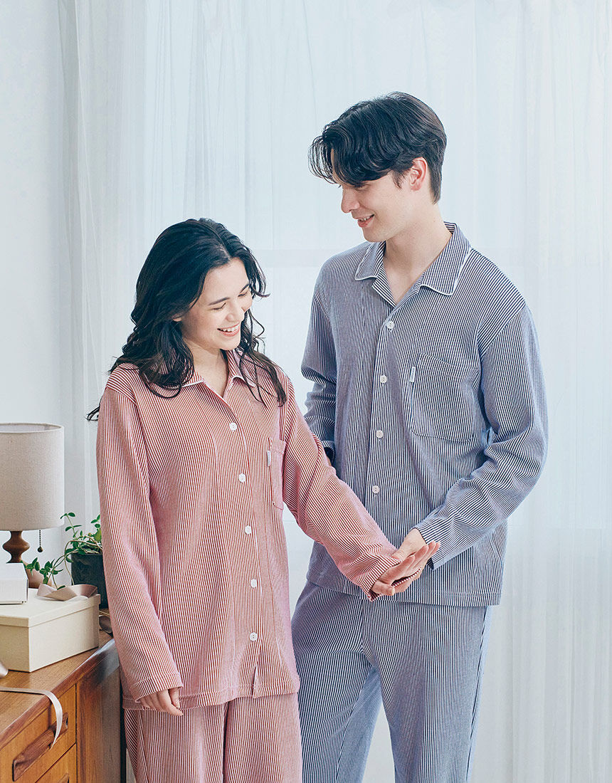 ワコール／睡眠科学 【綿100％】ここちよく眠れるパジャマ「ふわ