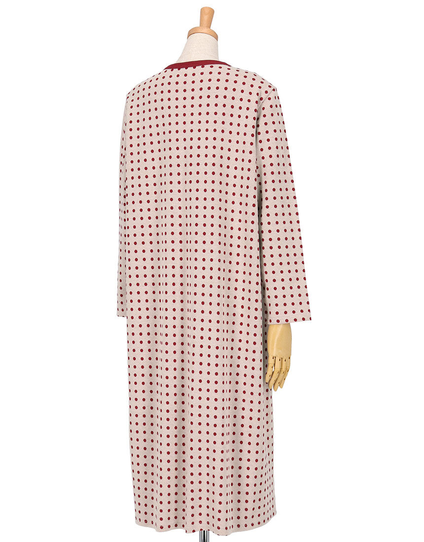 アツコマタノ 【綿100％】裏起毛加工のジャカード素材＆ポケット