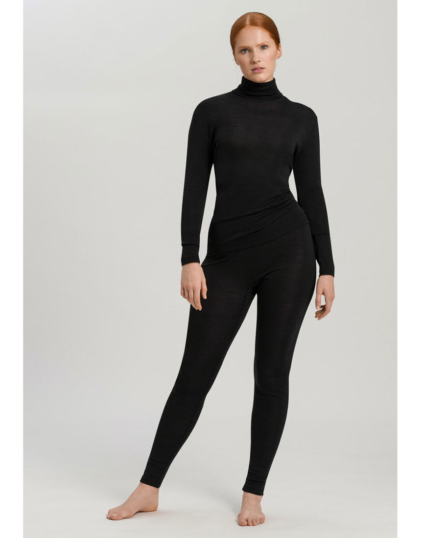 ハンロ ウール・シルク素材 ボトムス（足首丈） PIH600｜ワコール直営