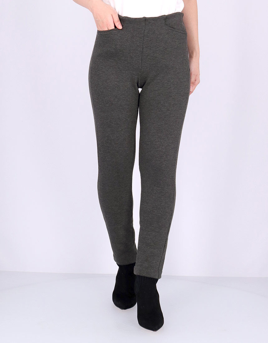 ワコール_カルソン 【あったか裏起毛】伸びがよく動きやすい スリム