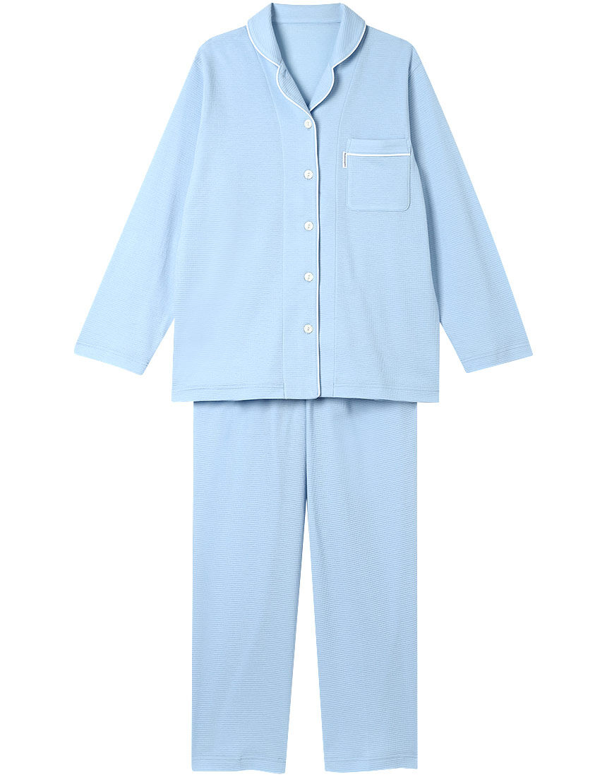 ワコール／睡眠科学 なめらかでやわらかい天綿 綿100％ パジャマ