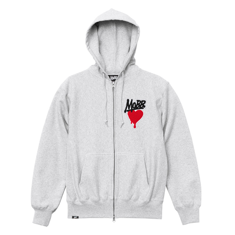 HEART DRIP HOODIE -BLACK- | WALKIN STORE WEB SHOP