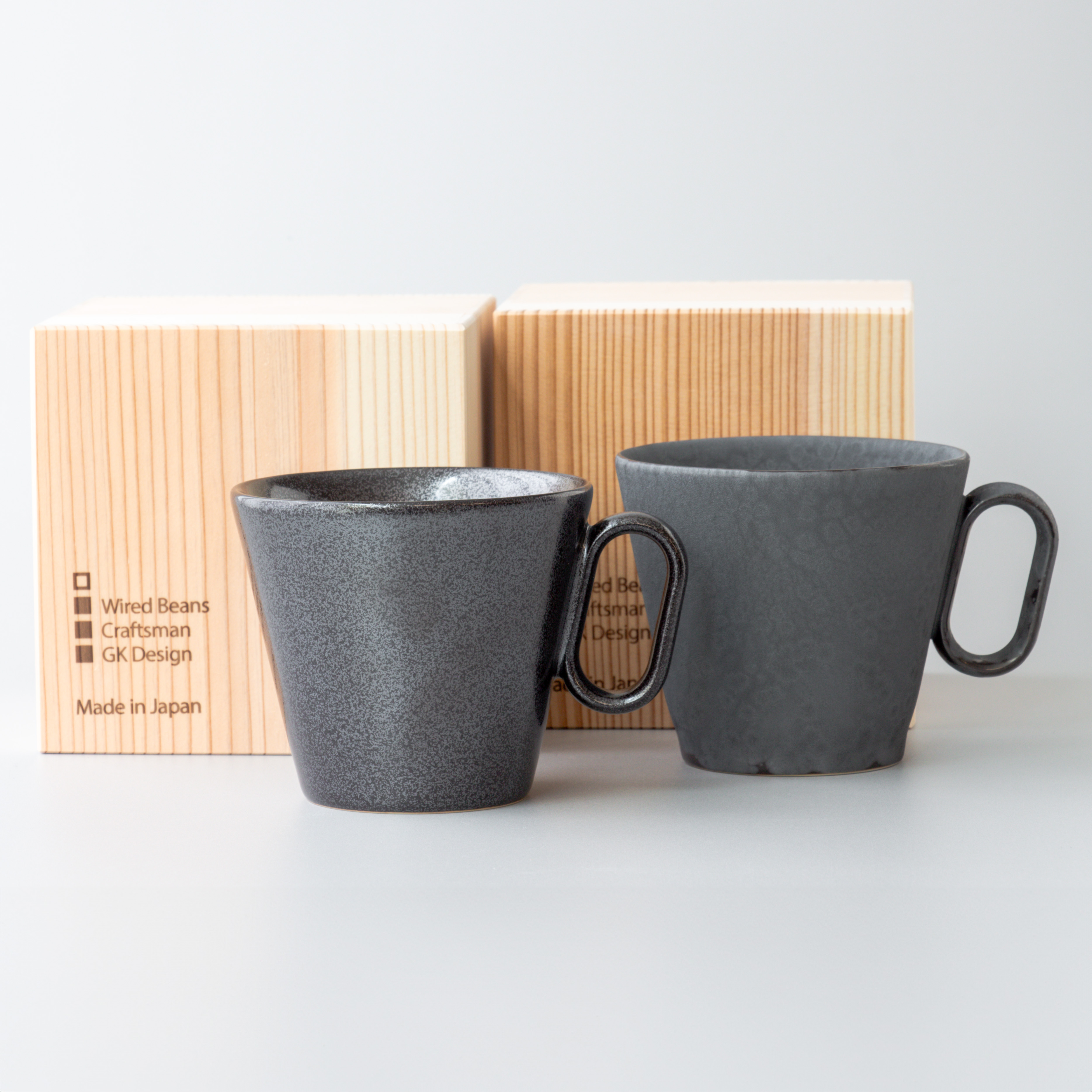 杉箱入り／2個セット】生涯を添い遂げるマグ ダブルウォール 有田焼