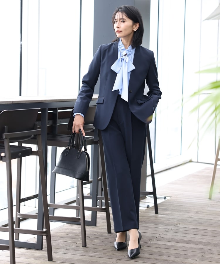 汚れ防止／シワになりにくい／セレモニー／通勤】ダブルクロスノー