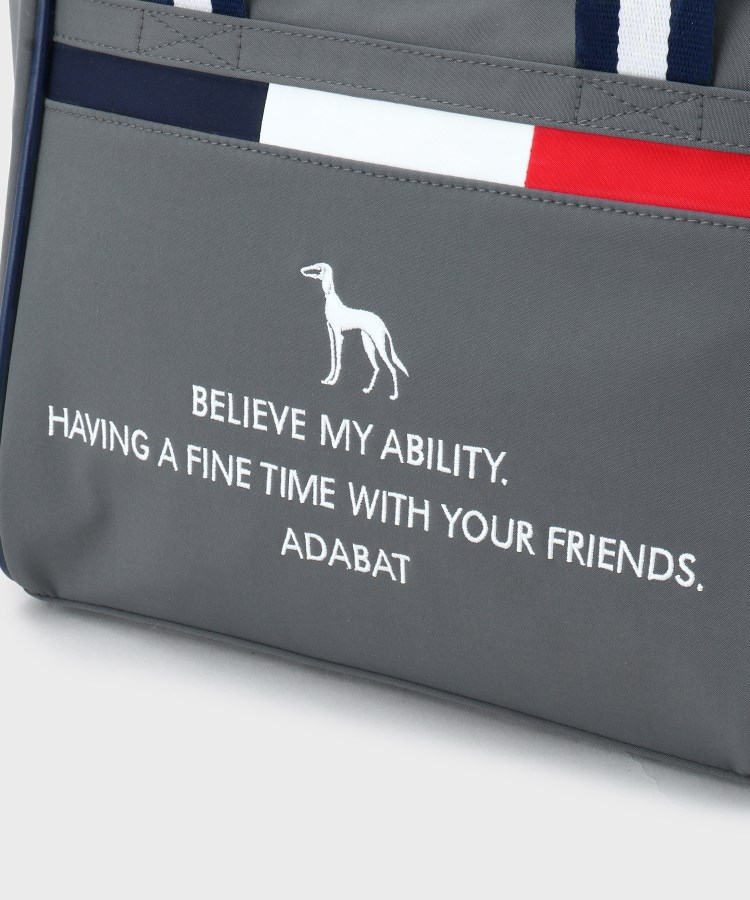 新レーベル ADABAT NAVY】トリコロール カートバッグ（トートバッグ