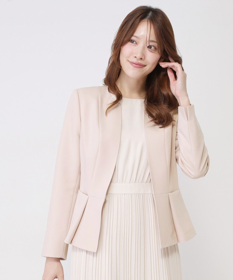 LADIES【レディース】 | ノーカラージャケット通販 | ワールド