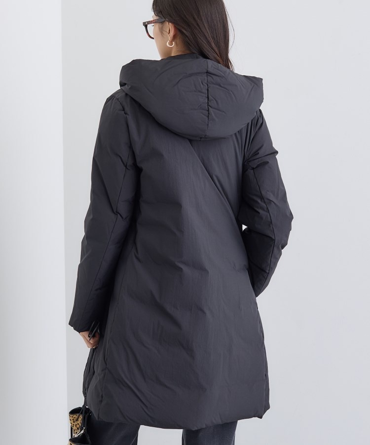 撥水／洗える】ステッチレス ロングダウンコート（ダウンジャケット