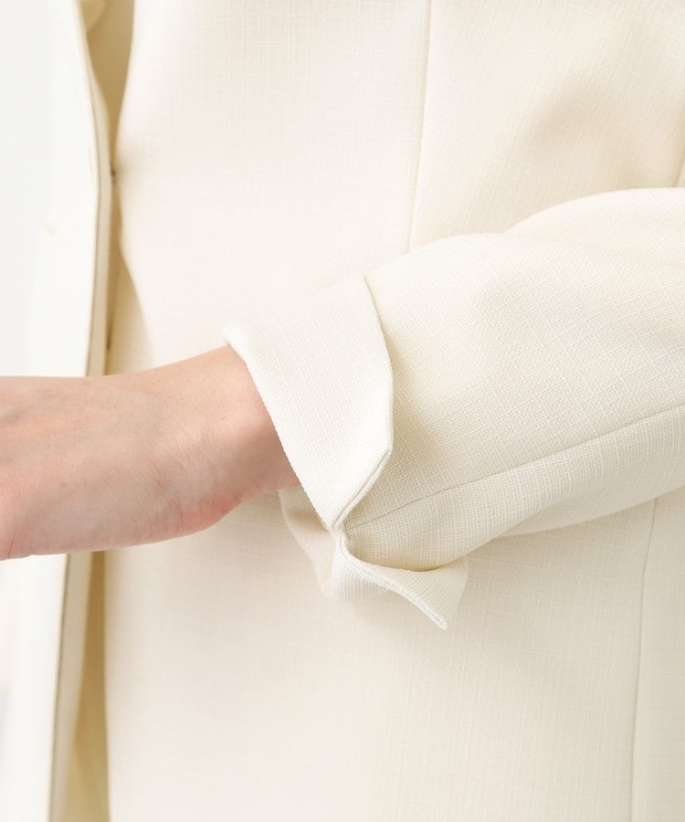 洗える／スーツ】ノーカラージャケット（ジャケット(単品)） | INDIVI