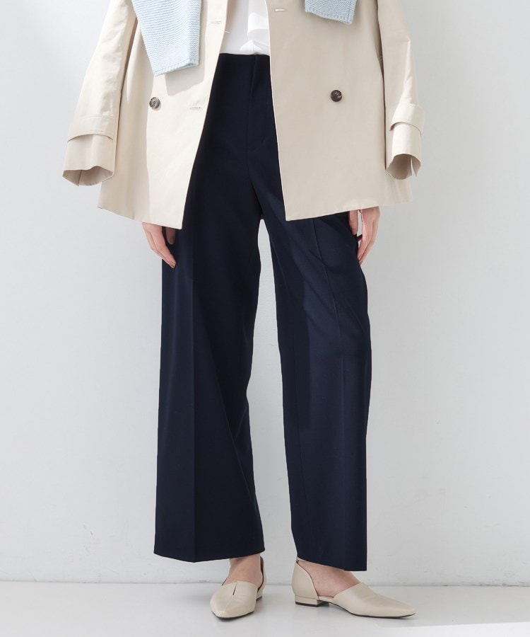 新作褒められパンツ】快温ワイドパンツ（フルレングスパンツ
