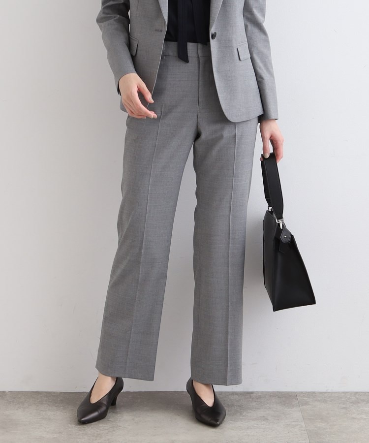 定番スーツ／良質ウール】ストレートパンツ（パンツ(単品)） | INDIVI
