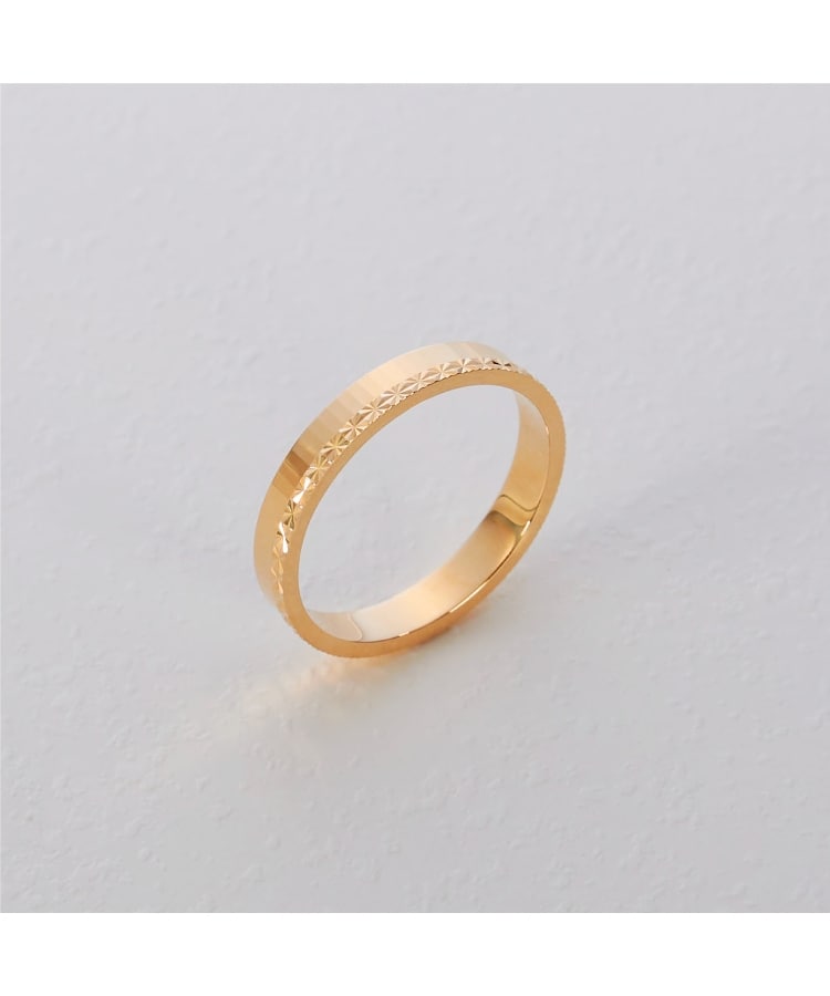 K10極光×面取り リング（リング） | COCOSHNIK（ココシュニック