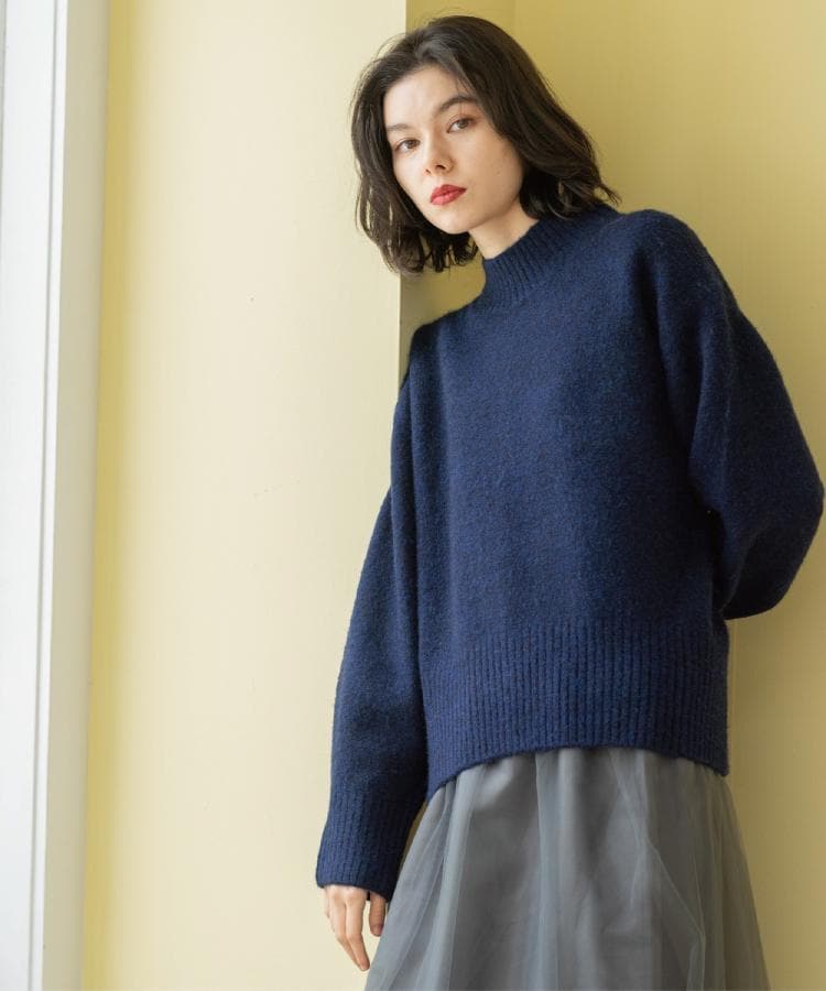 ふわふわハイネックニット【洗濯機OK】（ニット/セーター） | OPAQUE