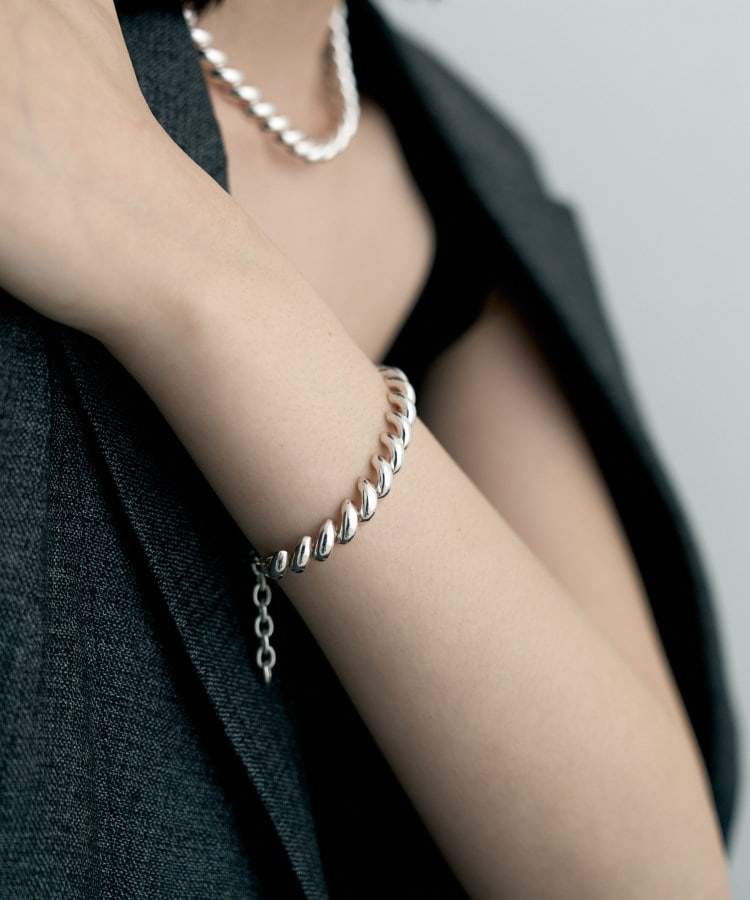 シルバー デザインチェーン サンマルコブレスレット（ブレスレット