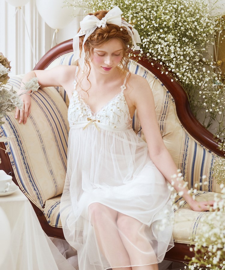 マリーナ カップ付マキシワンピース（その他） | Risa Magli（リサマリ