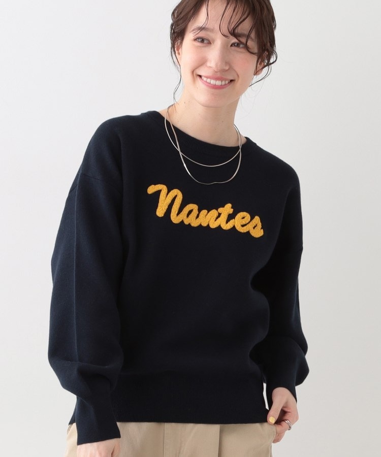 洗える/S-LL/ちくちくしにくい】大人のための ロゴ入りスウェット