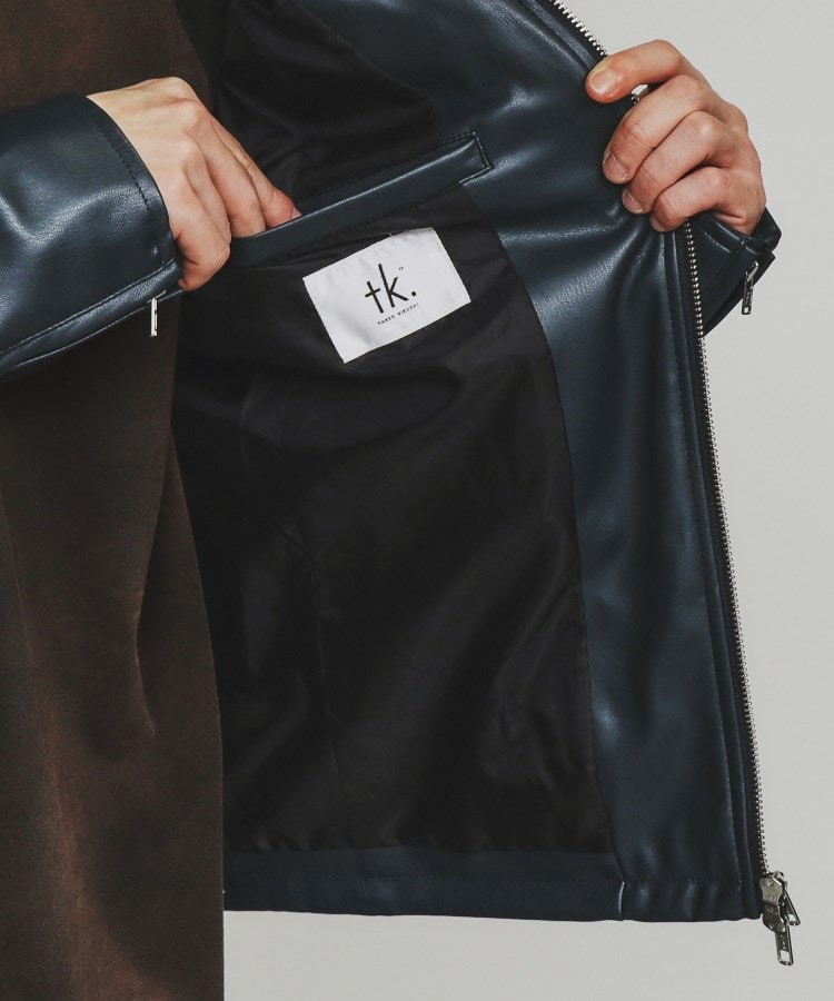 シングルライダースジャケット（ライダースジャケット） | tk.TAKEO