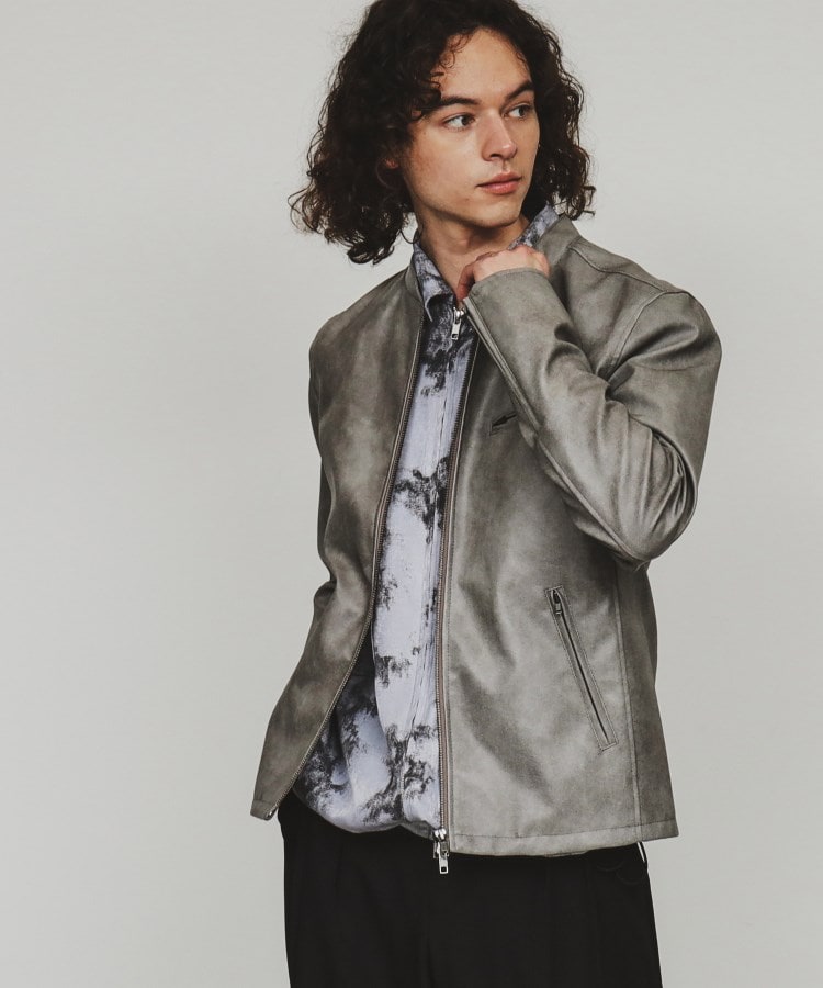 シングルライダースジャケット（ライダースジャケット） | tk.TAKEO